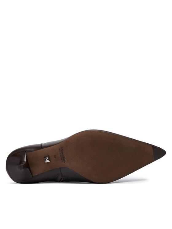 Max Mara Aulinukai Max Mara Mxalightbootie 2624796032600 Tamsiai ruda