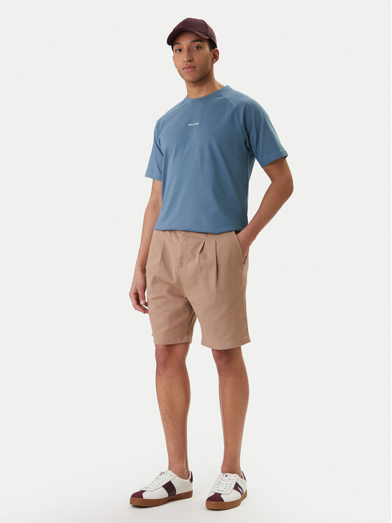 Nautica Nautica Camiseta NCC04498 Azul Regular Fit