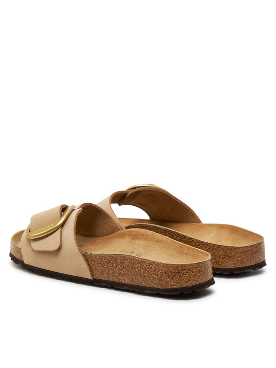 Birkenstock Шльопанці Birkenstock Madrid Big Buckle 1024009 Бежевий