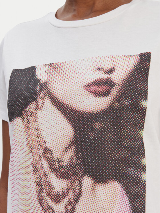 Guess Guess Футболка W6RI57 K9RM1 Білий Classic Fit