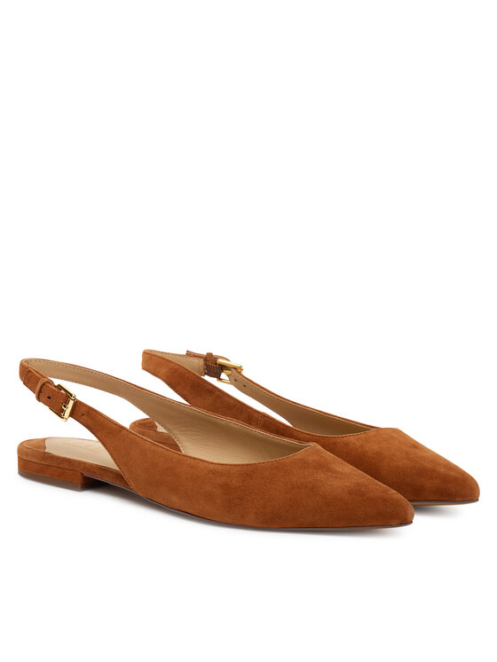LAUREN RALPH LAUREN Balerinke LAUREN RALPH LAUREN 802967746002 Rjava