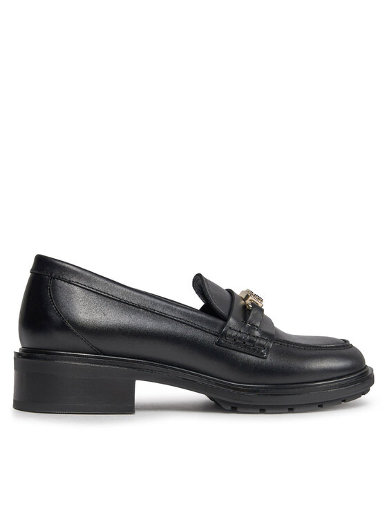 Tommy Hilfiger Loaferice Tommy Hilfiger Th Hardware Loafer FW0FW07765 Crna