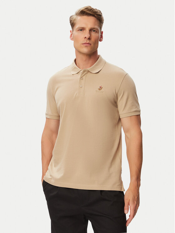 Beverly Hills Polo Club Beverly Hills Polo Club Polo P-SS26M-P42560 Beis Regular Fit