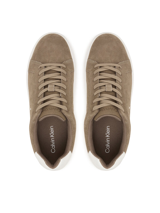 Calvin Klein Superge Calvin Klein Classic Cupsole Laceup Su YM0YM01434 Bež
