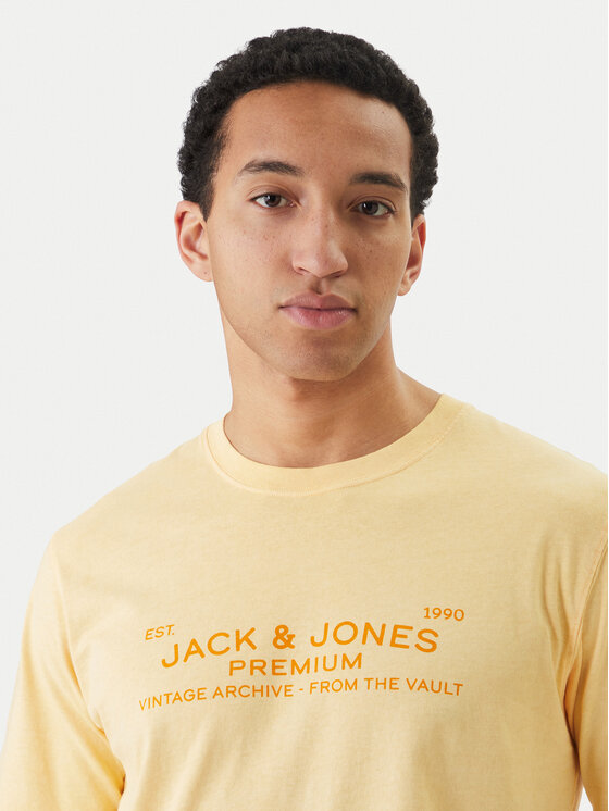 Jack & Jones Jack & Jones Camiseta Blucaleb 12293014 Beis Regular Fit