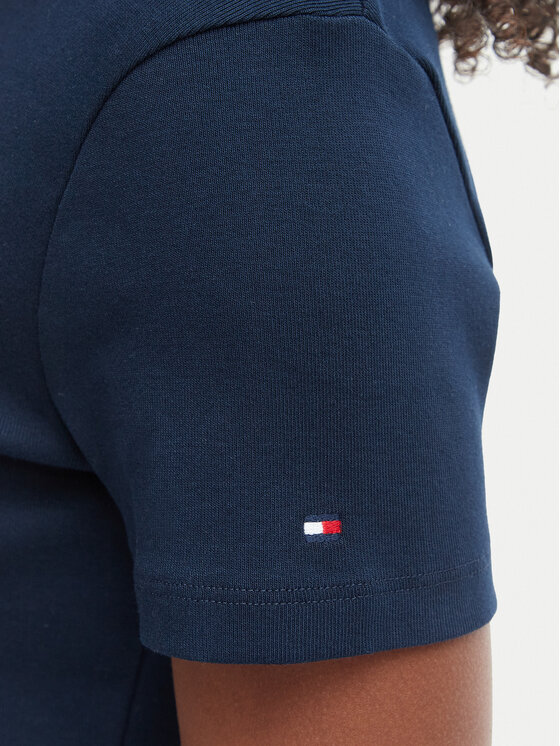 Tommy Hilfiger Tommy Hilfiger Polo WW0WW49252 Azul marino Slim Fit