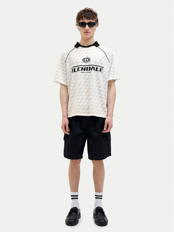 Jack & Jones Jack & Jones Поло Retreat 12277379 Бежевий Loose Fit