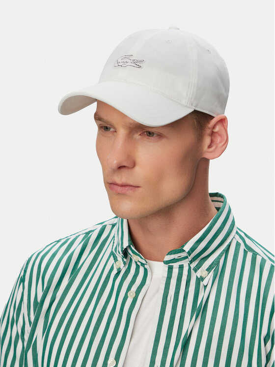 Lacoste Kšiltovka Lacoste RK1910 Bílá
