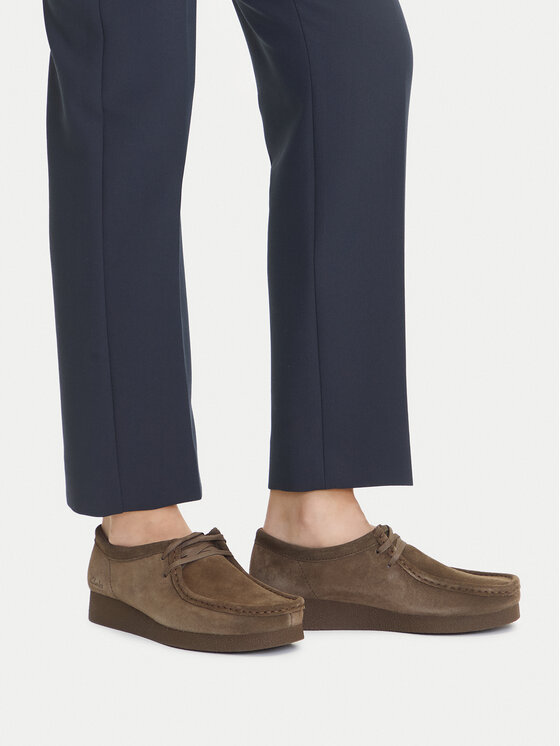 Clarks Туфлі Clarks WallabeeEVOSh 26174748 Коричневий