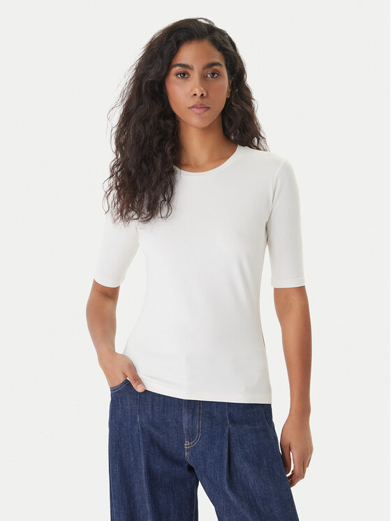 HUGO HUGO Футболка Darnelia 50515019 Білий Slim Fit
