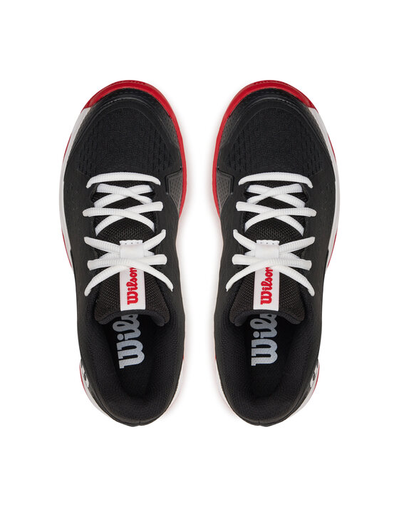 Wilson Tenisa apavi Wilson Rush Pro Jr L WRS333010 Melns