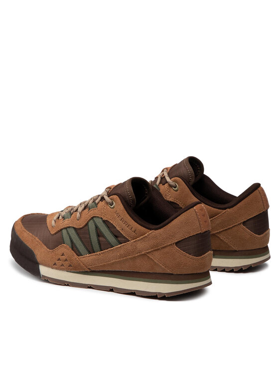Merrell Nizki čevlji Merrell Burnt Rock Mills J002811 Rjava