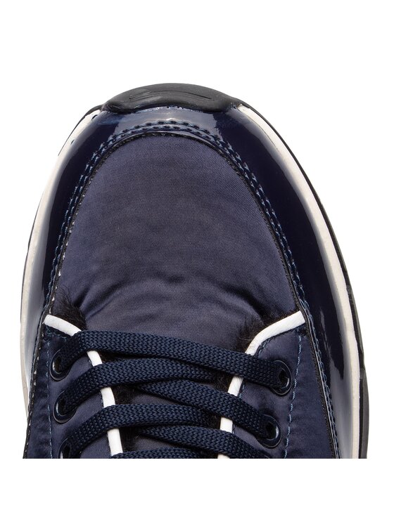 Tommy Hilfiger Sneakers Tommy Hilfiger Cool Technical Satin Sneaker FW0FW03970 Blu scuro