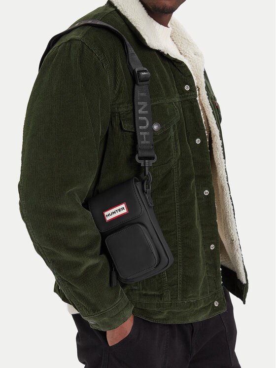 Hunter Плоска сумка Hunter C-HTR-B-015-08 Чорний