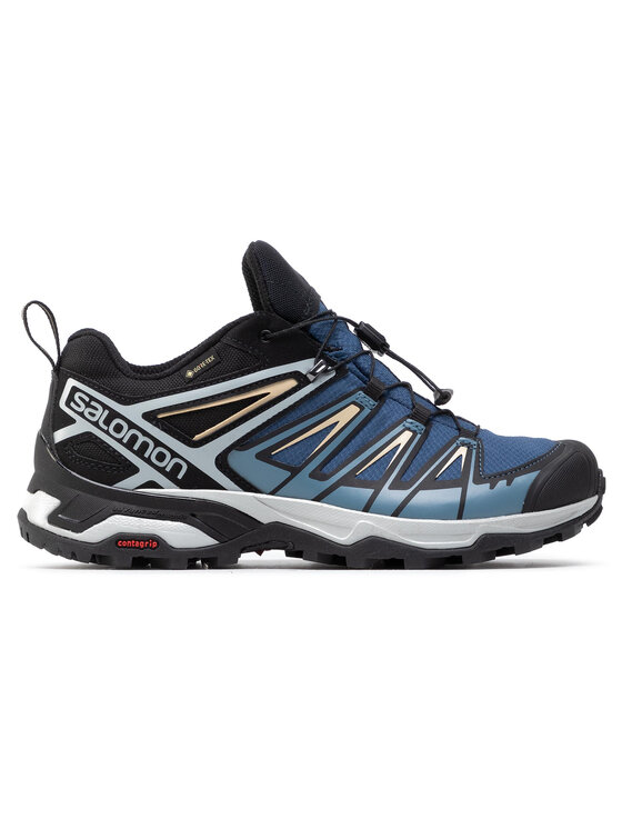 Salomon Sneakersy Salomon X Ultra 3 Gtx GORE-TEX 411685 27 W0 Granatowy