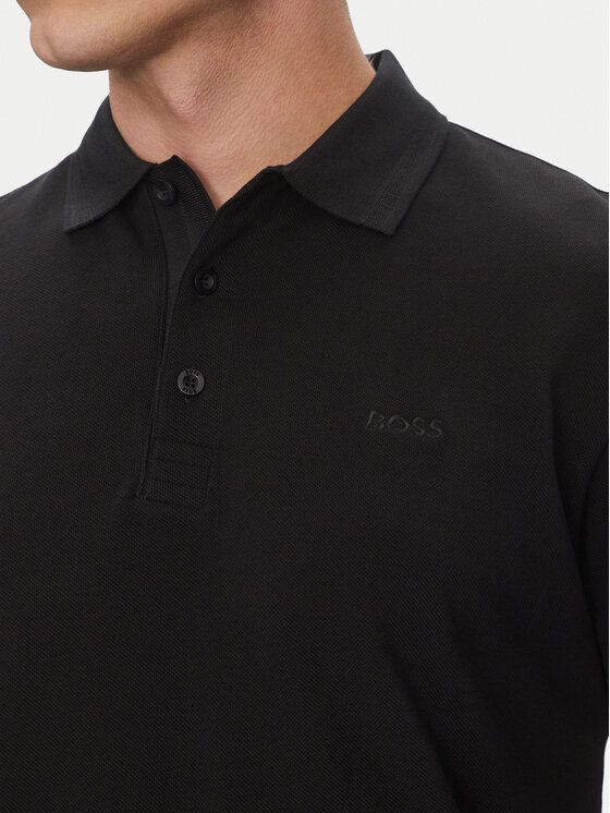 BOSS BOSS Поло Paddy 50469055 Чорний Regular Fit