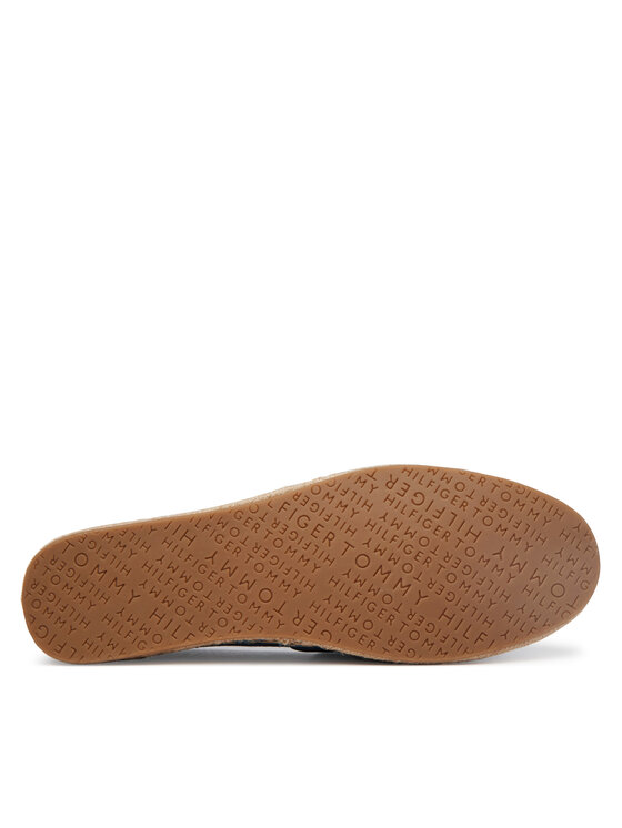 Tommy Hilfiger Espadrilky Tommy Hilfiger Hilfiger Webbing Espadrille FW0FW09334 Modrá