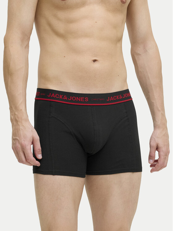 Jack & Jones Jack & Jones Conjunto de calzoncillos boxer Gingerbread 12285149 Negro