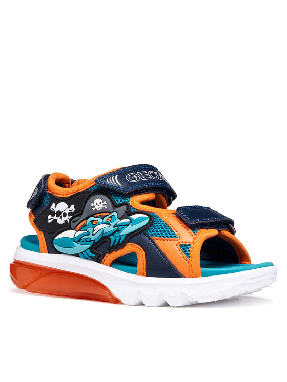 Geox Sandály Geox J Sandal Ciberdron B J65MXD 01454 C4361 D Tmavomodrá