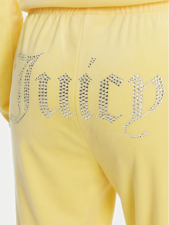 Juicy Couture Juicy Couture Jogginghose Tina JCAPW045 Gelb Regular Fit