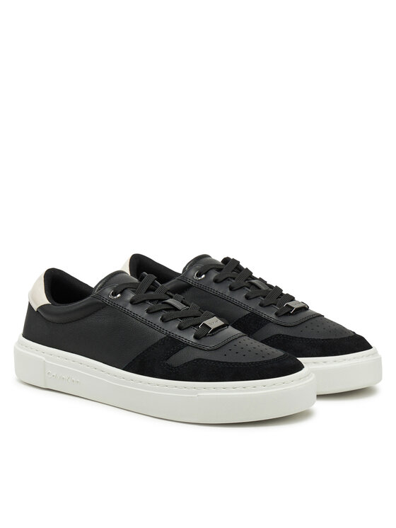 Calvin Klein Sneakersy Calvin Klein Cupsole Lace Up HW0HW02470 Czarny