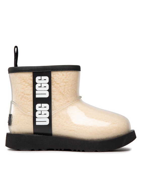 Ugg Cizme de zăpadă Ugg Kids' Classic Clear Mini II 1112386K Bej