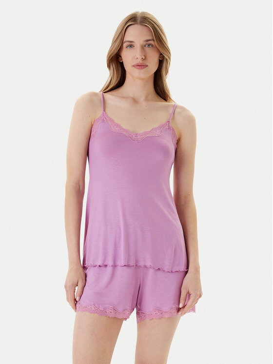 United Colors Of Benetton United Colors Of Benetton Zgornji del pižame 3Z123H00J Roza Regular Fit