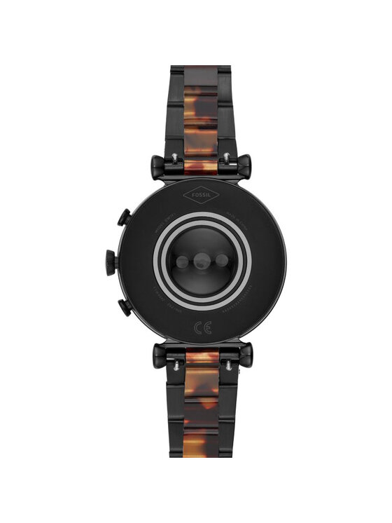 Fossil Viedpulkstenis Fossil Sloan Hr FTW6042 Melns