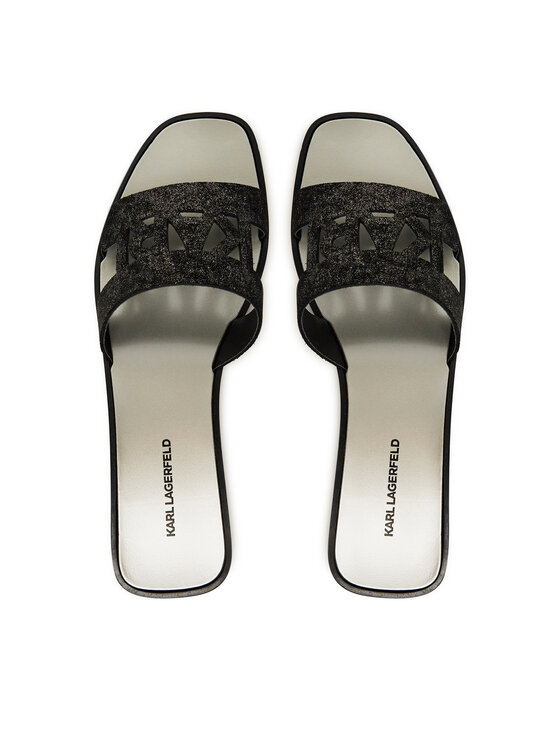KARL LAGERFELD Шльопанці KARL LAGERFELD Skoot II KL80402 Чорний