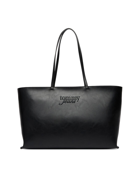 Tommy Jeans Ročna torba Tommy Jeans Tjw Must Tote AW0AW18455 Črna