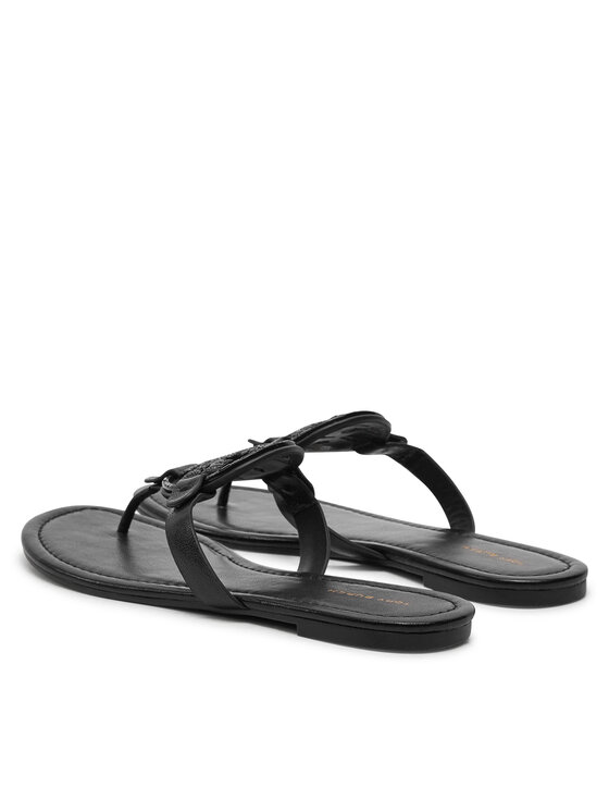 Tory Burch В'єтнамки Tory Burch Miller 161424 Чорний