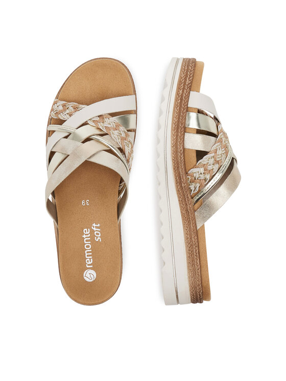 Remonte Chanclas Remonte D0Q50-90 Oro