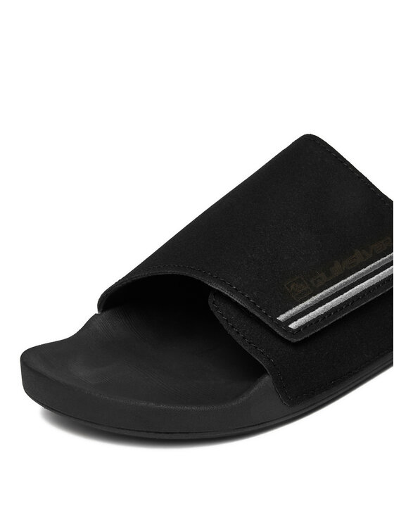 Quiksilver Шльопанці Quiksilver EO-POCHI SUEDE CQ10164BB Чорний