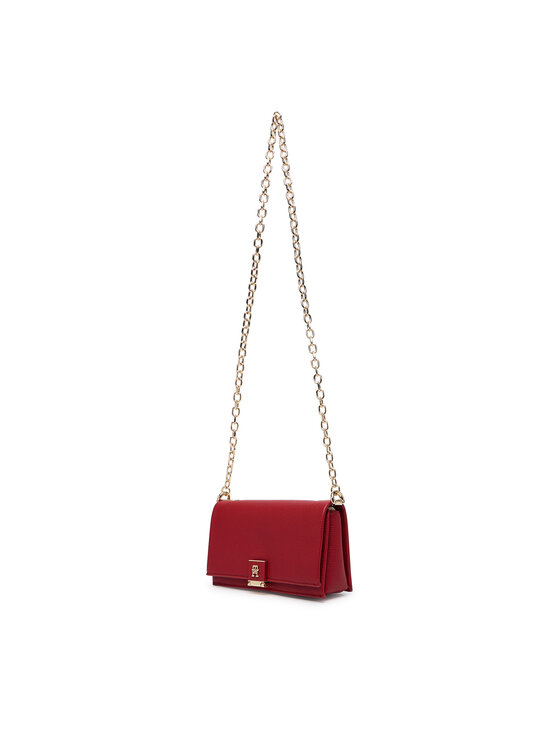 Tommy Hilfiger Kabelka Tommy Hilfiger Th Her Chain AW0AW17403 Červená