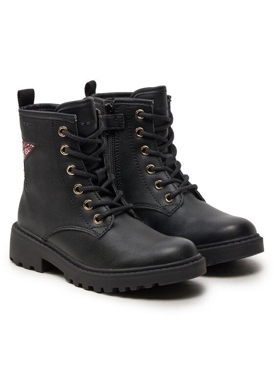 Geox Csizma Geox Jr Casey J9420G 0BCEW C9B8W M Fekete