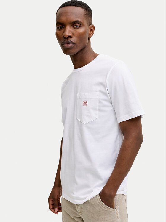 Jack & Jones Jack & Jones Camiseta Blucaleb 12293019 Blanco Regular Fit
