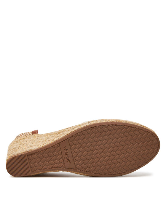 Wrangler Espadrilky Wrangler Brava Women Wedge 20241056 Béžová