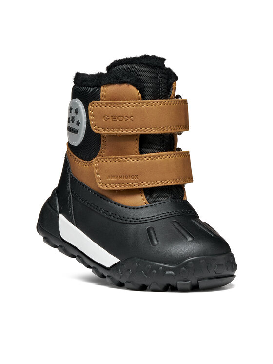 Geox Sněhule Geox B Trekkyup Boy B Abx B566LI 0MEFU CR69B M Černá