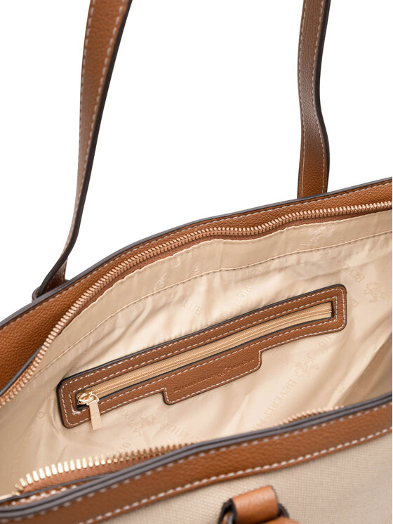 Beverly Hills Polo Club Kabelka Beverly Hills Polo Club BHPC-C-010-07 Hnědá