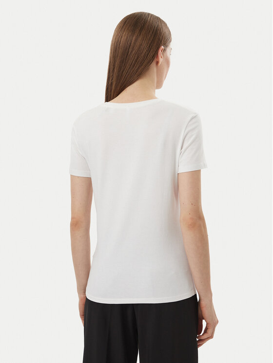 Guess Guess Póló O5RI01 KBBU1 Fehér Slim Fit