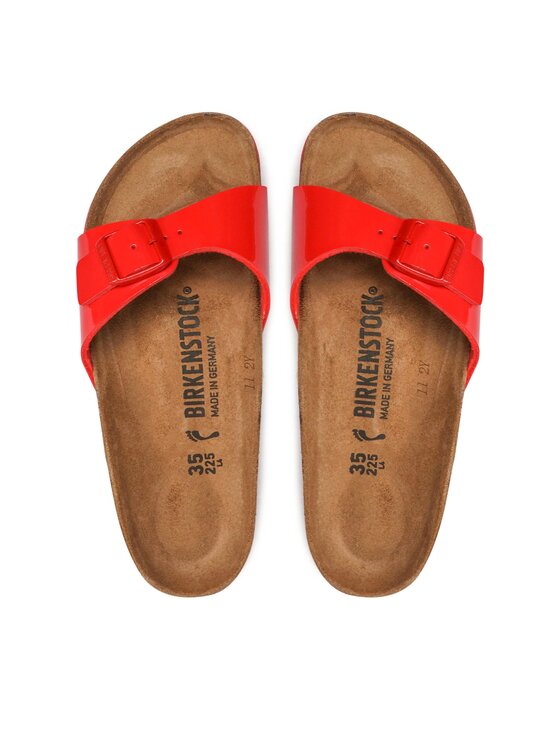 Birkenstock Natikači Birkenstock Madrid 1024111 Rdeča