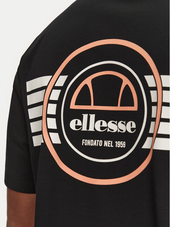 Ellesse Ellesse Póló Duomo SHZ21889 Fekete Relaxed Fit