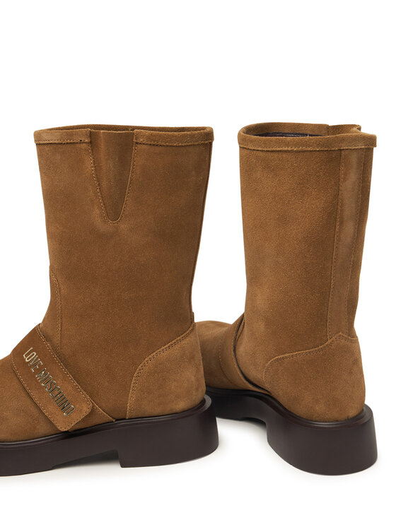 LOVE MOSCHINO Ботильйони LOVE MOSCHINO JA24064G1PIG0210 Коричневий