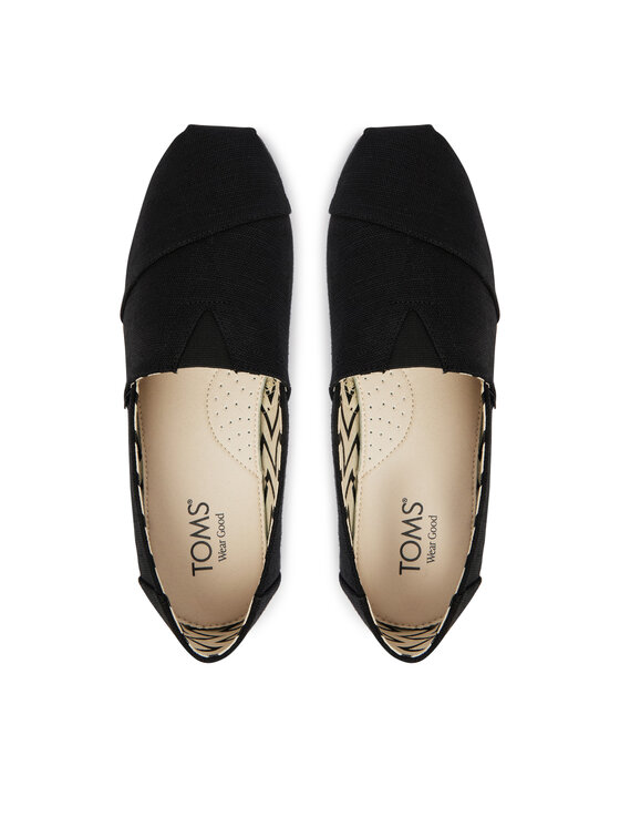 Toms Туфлі Toms Alpargata Classic 10020785 Чорний