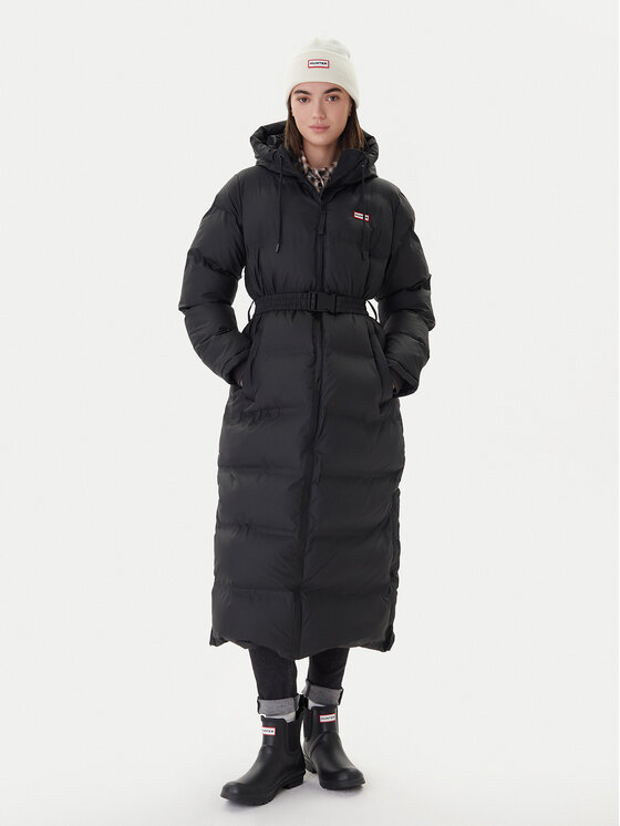 Hunter Hunter Télikabát Hutchison HARW0001252 Fekete Regular Fit