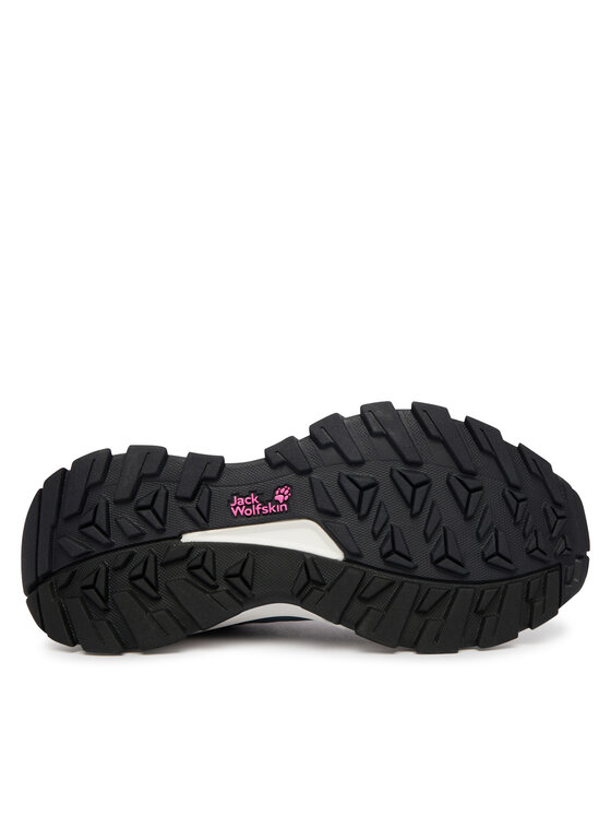 Jack Wolfskin Трекінгові черевики Jack Wolfskin Wild Hike Low A65582 Сірий
