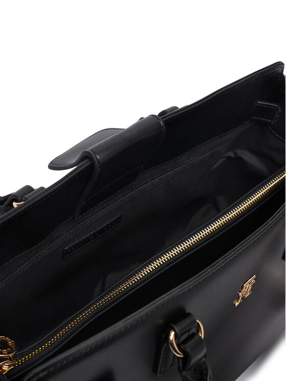 Tommy Hilfiger Τσάντα Tommy Hilfiger Th Joy Satchel AW0AW19067 Μαύρο
