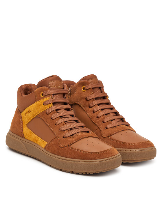 Geox Αθλητικά Geox J Theleven Boy J46LDC 05422 C6689 D Καφέ