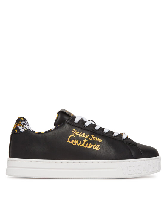 Versace Jeans Couture Снікерcи Versace Jeans Couture 78VA3SKL Чорний