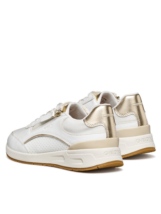 Geox Sneakersy Geox D Bulmya D65NQB 05411 C1327 Biały